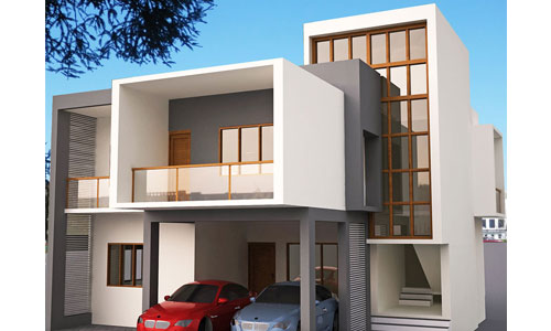 House at Palavakkam for Everest Construction